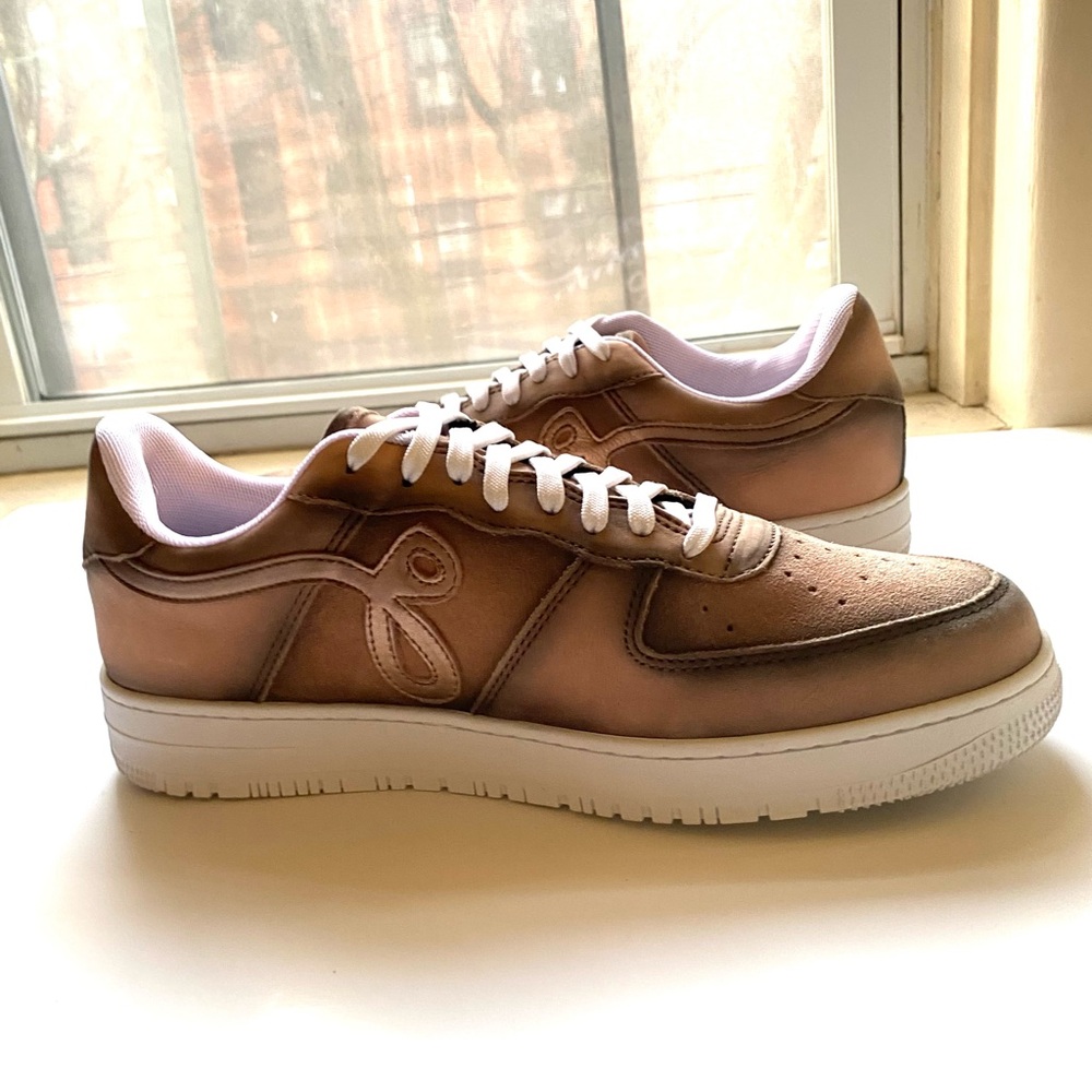 John Geiger GF-01 Leather Unreleased Mystery Box Sneakers size 11 - NEW